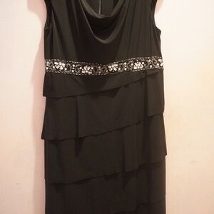 Alex Evenings Midi Cocktail Dress